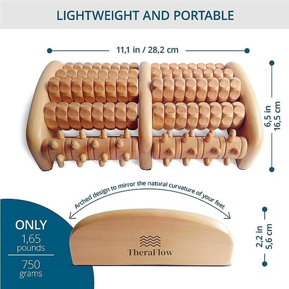 NIB -TheraFlow Foot Massage- Heel Spur -Fasciitis help - Picture 3 of 4